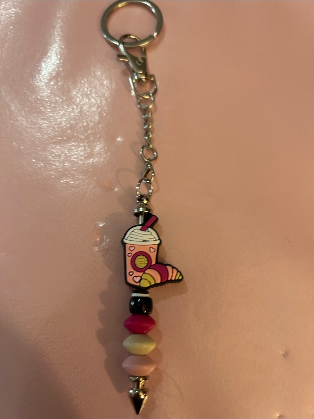 Beaded Keychains , multi colored - Picture 9 of 9